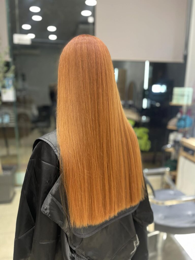 Βαφή μαλλιών στο κομμωτήριο Tress-Code στην Τούμπα Θεσσαλονίκης